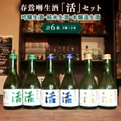 春鶯囀(しゅんのうてん）生酒蔵元直送「活」セット（冷蔵）