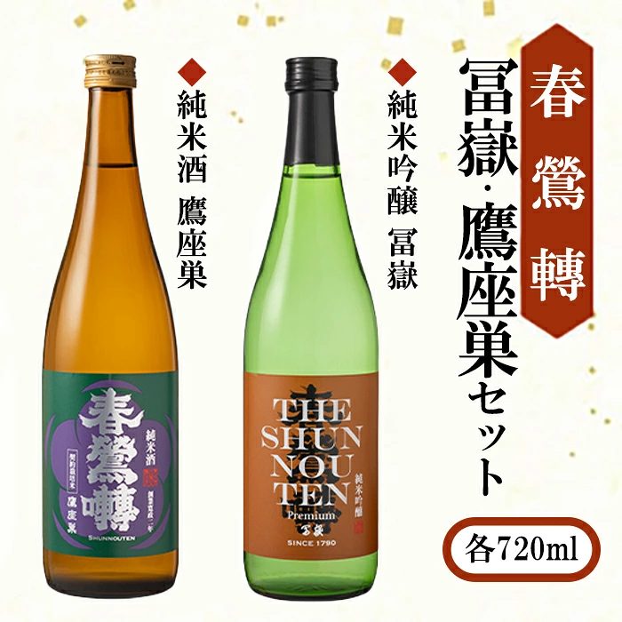 春鶯囀(しゅんのうてん）「富嶽・鷹座巣」セット